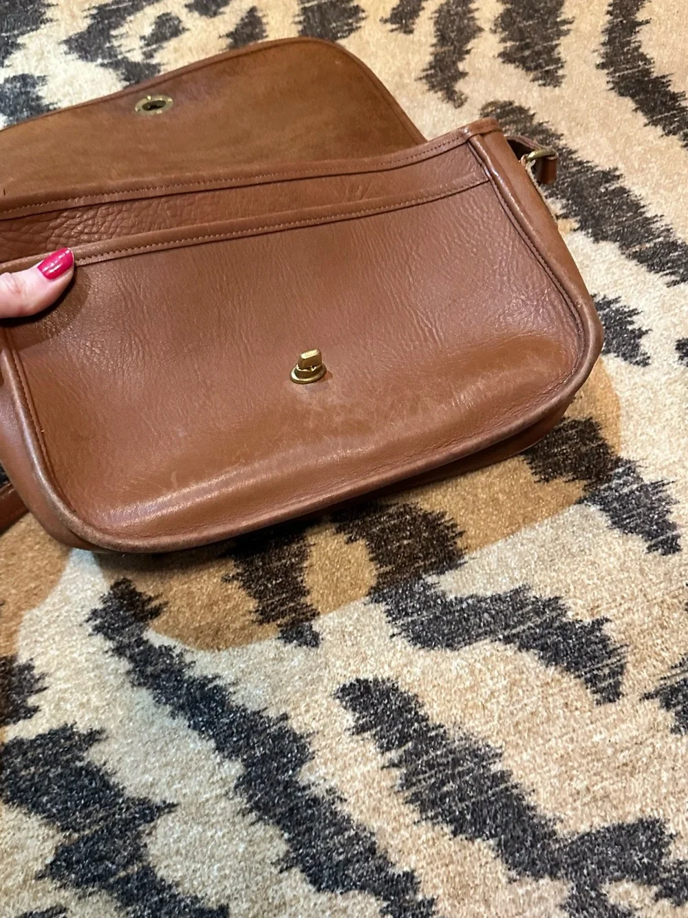90’s Coach city bag crossbody vintage